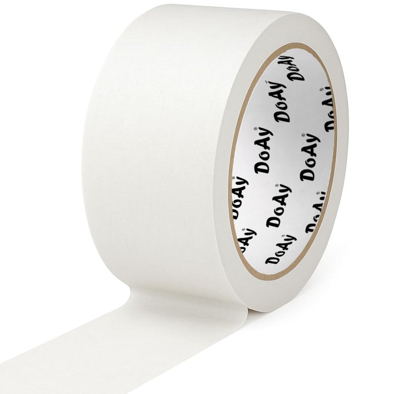 DOAY White Painters Tape - Masking Tape 2 Inch Wide (1.88" x 90FT) - Multi-Surface, Smart Adhesion, Indoor & Outdoor - 1 Roll Paint Tape for DIY, Labeling, Art, Car (#3910) - Image 2